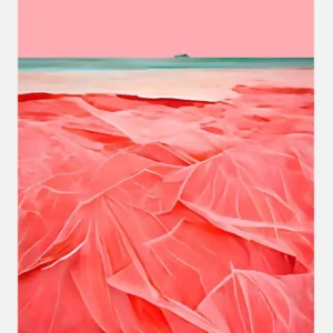 Acheter Direct Coral Beach Canvasprint (30x40 cm)