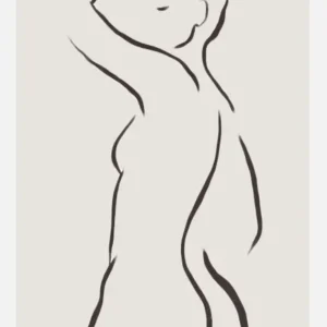 Body Lines I Canvasprint (30x40 cm) Prix Cassé