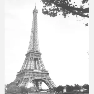 The Eiffel Tower Canvasprint (30x40 cm) Bon Plan