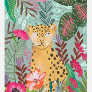 Top Vente Leopard In The Jungle Canvasprint (30x40 cm)