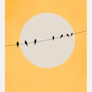 Acheter En Ligne Chirping And Chilling Canvasprint (30x40 cm)