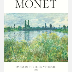 Banks Of The Seine Canvasprint (30x40 cm) Réduction