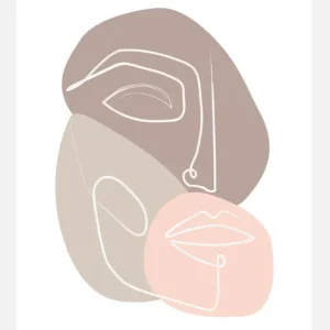 Vente Directe Blush Canvasprint (30x40 cm)