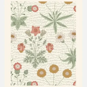 William Morris - Daisy 4 Canvasprint (30x40 cm) Usine Directe