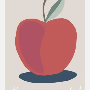 Vente Directe This Is An Apple Canvasprint (30x40 cm)