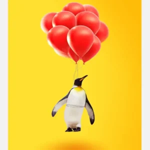 Antarctic Airlines Canvasprint (30x40 cm) Produit De Marque