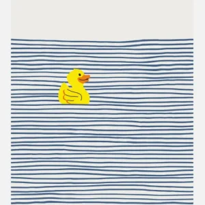 Yellow Rubber Duck Canvasprint (30x40 cm) Expédition Rapide