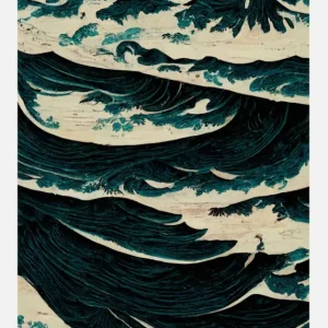 Wild Sea Canvasprint (30x40 cm) Produit De Marque