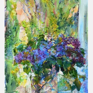 Achat Immédiat Vibrant Floral Canvasprint (30x40 cm)