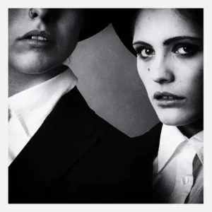 Blues Sisters Canvasprint (30x30 cm) Prix Choc