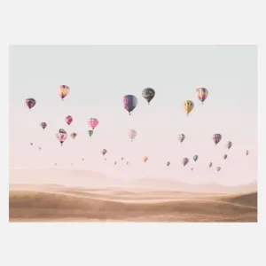 Around The World Canvasprint (30x40 cm) Expédition Rapide