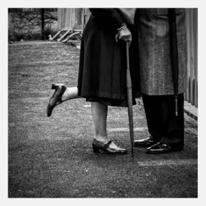 The Long Goodbye Canvasprint (30x30 cm) Commander Maintenant