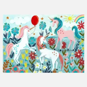Unicorns Canvasprint (30x40 cm) Petit Prix