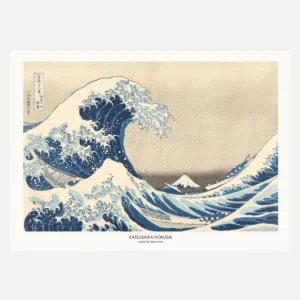 Under The Great Wave Canvasprint (30x40 cm) Populaire