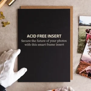 Zuurvrij Zwarte inlegblad - 50x70 cm Bon Plan